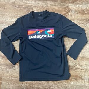 Patagonia Navy Blue Graphic Tee